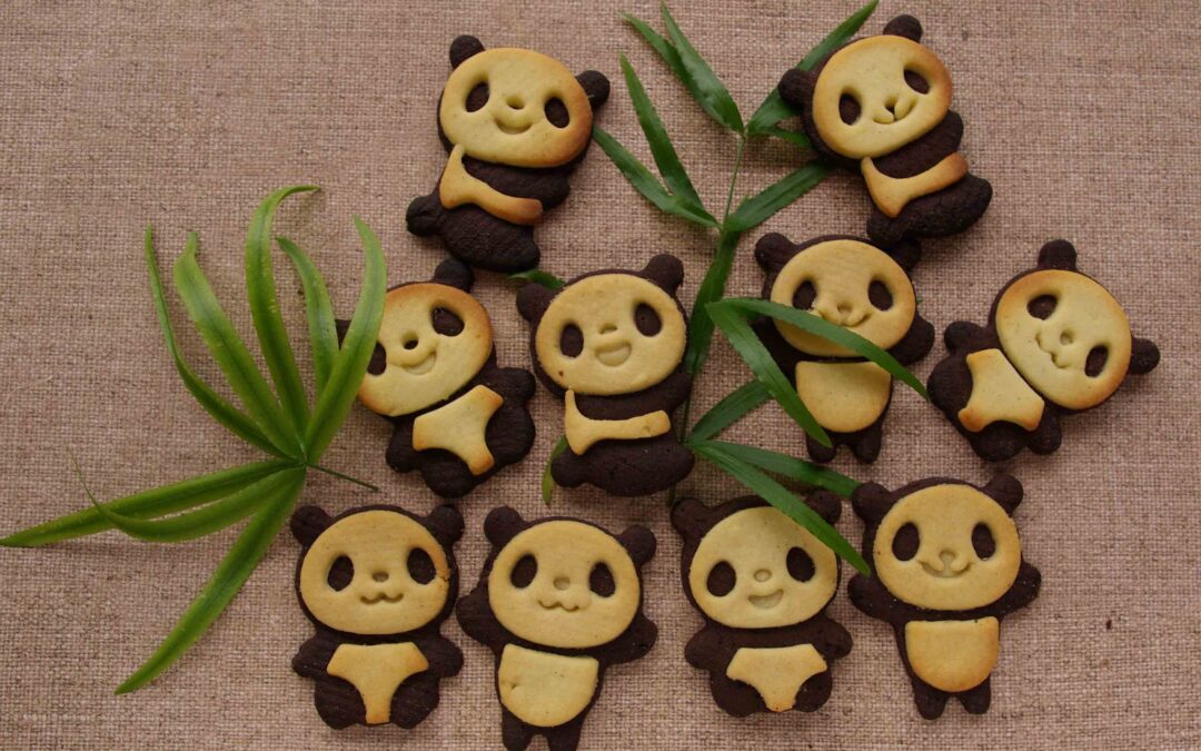 Lustige Panda Kekse – gewinne ein Set von Ausstechförmchen